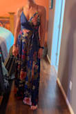 I could not wait to get this dress and try it on. I love it! It fits great and is super flattering. I love it so much I ordered the same dress in black and emerald green! - Chantelle R.