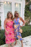 Absolutely love this dress! Wore to a friends daughters wedding that was a formal pastel wedding in Florida. Got so many compliments on this dress. The material of the dress was good fabric had a little bit of trouble zipping up around the bust area. I ordered a large and it fit everywhere, but just a little tight in the bust. Also bought the matching shoes which were very comfortable once I learned how to tie them correctly. considering buying this in the blue color also but I would definitely recommend going a size up. The size chart recommended a medium for me ordered it had to return it and the large was definitely a better size. - Sheryl L.