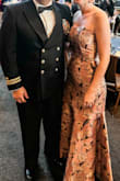 This dress is a show stopper!! It was stunning! Beautiful material and comfortable! - Krystle H.