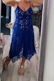 This is for my stepson's spring wedding. Just the right mix of coverage but cute! Fits well, and is comfortable for sitting. I'm looking forward to May! - Kerren E.
