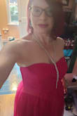 I wore this as my first outfit at my best friend's Oscar party last month. It is SO pretty in person - literally everyone asked to borrow it. Gave Barbie but make it glam. Looks even better in person. Zipper was a bit catchy, and the netting may snag, but for $25 it is AMAZING. - Leslie D.