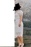 I didn't think this would work because I'm so short but surprisingly I liked the length. It was a tad form-fitting in certain areas but overall I think it fit well and I got a lot of compliments. Pretty good quality and has great shipping time. I wore it for our engagement party and I'll probably wear it again sometime over the wedding weekend. Has a bit of stretch to the fabric too which is nice for making it comfortable. - Renana F.