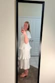Bought this for my college graduation pictures and ceremony. I've bought many dresses from Lulus over the years, and the quality and size is consistently great. This dress is very comfortable, and the perfect length -- I just need to steam it! - Riley B.