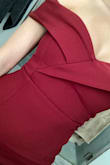 I love how it fits my body and enhances my curves. The fabric is amazing and the red is darker than the photos in the website - but I love it! Super recommend it! - Michele O.