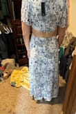 I love everything about this dress except the lining underneath. It's about an inch too long. You can see it from the front and the back. I'm so sad because this dress was going to be perfect for the wine feast in California. - Jordan T.