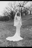 I was not immediately a fan of this dress (having envisioned a strapless dress for my wedding). However, it ended up being perfectly suited for my rustic country wedding in winter. I did all my own alterations by hand (cinched in the neckline to reduce gaping in the bust area, added cups, and sewed the lining to the exterior lace. I didn't take off any extra length as I loved the long train. Although it was a little too long for my height, it was fine with my 4 inch boots. Don't forget to spend time steaming this dress the night before - it will flow beautifully! It hugs in all the right places and is quite flattering (especially for pear shaped or hourglass figures). And most importantly, it's a very photogenic dress! Credit to our amazing film photographer, carlrickard.com who captured some stunning shots. So happy I found this dress on Lulus - absolutely no regrets! - Krissy C.