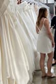One of my favorite little white dresses for my bride era! I've worn it a few times including shopping for wedding dresses and touring venues. The fabric is thick enough to go braless without anything showing through, and the dress is long enough for spanx underneath. Will definitely wear and rewear again and again! - Alyssa L.