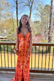 I loved this dress so much. I got SO many compliments on this dress and the trail on the back of this dress was so pretty. The cups on the dress were perfect and the back of the dress was so cute I love the tie and how you could make it how tight or loose you wanted. The dress was also so flattering but not too showy!! Def recommend best dress ever!!!!! - Charlotte S.