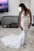 It's a beautiful dress! It looks better than it feels around the chest and bust (probably because mine was too loose). - Soledad S.