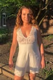 This was my college graduation dress, and I absolutely loved it! It was super comfortable and fit me well. My graduation fell on a really hot day, and this dress was totally breathable. Love it! - Paige W.