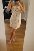 Distance is hard. I haven't seen him in years, and he will finally be able to come to Boston. I wanted something special, and this was it! So when I see him at the airport, you bet I wear this dress! - Brenda V.