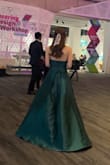 It fit so perfectly and I loved the color. Everybody complimented how gorgeous the color of the dress was. I highly recommend this dress for your gala/ball. But I also recommend going one size up because the torso of the dress was a little bit tight. But I loved it in general! - Minji J.