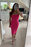 This dress is so gorgeous on my body. I loved the way it flattered every curve! The color is so rich, and the fabric is not scratchy at all! - Lidor K.