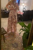 I've seen other reviews for this dress that showed odd pattern placement on the bust. Because it was so pretty I thought I would take a chance anyway but it happened to me too lol. I will be returning this! - Sarah F.