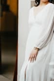 It fit perfect everywhere except around my rib cage. It was super tight so I would get a size larger. It runs a little small. But it was perfect for my engagement shoot! - Nedine R.