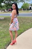 I love this dress! The material is super nice and it is so comfortable to wear! - Marny D.