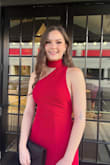 This dress is so good! I needed no alterations! Some sticky tape prevented any side boob problems. I've received so many compliments. This dress is a 10/10. Get it! - Camille B.