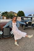 Looks like it was made for me! <3 Beautiful fabric, well sewn, colors as shown, no static, doesn't wrinkle in the suitcase. LOVE! Gorgeous for a wedding guest, baby shower, Easter, Spring dance, mommy-daughter pictures, etc. - Cassidy M.
