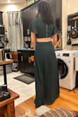 I loved the zipper on the back and the cutout style, but it was way too big. The sleeves felt too big for the style, like they made the dress look baggy. - Lior A.