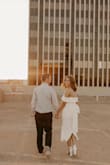 I absolutely adored this dress! I wore it for my engagement photos and it exceeded all of my expectations, photographed so beautifully! I wish I would have sized down one size l, but overall - I adored the dress! - Ashley M.
