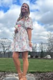 I chose this dress for my niece's baby shower to welcome the newest addition to our family, and it was a hit! The dress perfectly balanced elegance with cuteness, making it a crowd favorite. It was just right for the occasion and received many compliments. Highly recommend for a special celebration like this! - Nicole
