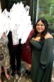 It was a great price, true to size, amazing quality and received so many compliments! I did have to get it hemmed since I'm shorter and don't wear super high heels. It is PERFECT! I am waiting for the romance grey to come back in stock! - Angela L.