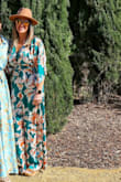 This romper is absolutely gorgeous. It fits for well, is so comfortable, and I got so many compliments everywhere we went. The quality is great. It is very lightweight, so an extra layer if it's going to be cold is a must. - Meagan B.
