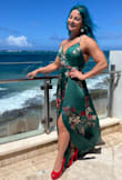 I love them! I used them for a beach wedding and they were perfect with the dress and the view of the wedding. The most thing I liked about them, is that they are light and I wore them all night and they didn't bother me or fall off. - Azalia R.