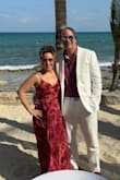 Did not wrinkle and photographed beautifully.  Plenty of forgiveness in the tummy area for vacay drinking and eating too. - Vanessa V.
