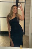 Obsessed with the style, fit, material of this dress. I felt beautiful, comfortable and received so many compliments! I'm only 5'3" so I hemmed it with the help of my grandma but it was worth it! - Lauren T.
