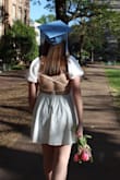Loved the way this fit and how it looked in my graduation photos! - Tabitha M.