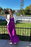 This attire grabbed a lot of attention and the girlies absolutely adored it. It was extremely comfortable to wear. Just a heads up, if it gets windy, the sides and back might take flight. - Kyra J.