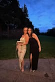 Comfortable, hugs all the right places, ruching hugs the right places. (Black dress in photo is Lulus too!) - Sarah M.