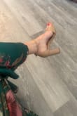 This dress is absolutely stunning. The only issue is that it is long. I had to have it trimmed and have high heels and it is still so long. I ordered the extra small too. This is my only complaint otherwise this is just beautiful. - Wendy Y.