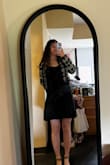 I really loved the fit of the dress on my torso, but it fell at an odd place on my legs. I ended up cropping/hemming it by myself and it ended up looking so cute!! I've worn it to at least 5 events since. - Lindsey B.