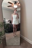 I love this romper! It was so fun to wear dress shopping and again on my bachelorette. I felt secure the whole time and got so many compliments. - Andrea A.