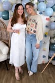 I was complimented on this dress all day yesterday at my bridal shower! It was a floral tea party theme, but it would work well for any shower. Love it but could have gone with a medium if I wanted a more fitted look, but I liked this! - Alyssa W.