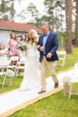 I'm 5'8" about 153-155lbs and size M was perfect!! Best dress ever. So pretty and fit perfectly. I usually wear like a size 8 pants or waist 30" or 31". - Abbey C.