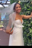 I used this for a photoshoot! Wonderfully made gown. Very classic and elegant. The bow detail gave a perfect tiny waist illusion! I will definitely wear this gown again! - Erika C.