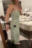 I really like the pattern, material and quality of the fabric, but for my larger chest, it didn't feel like it displayed them well with the top portion. I had some extra fabric on the side by my boob. - Kayla C.