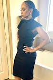 I wore this dress to dinner with my boyfriend, and it turned out to be my engagement dinner. This dress received so many compliments and fit me like glove. The material is stretchy and a great quality. I couldn't have picked a better dress for this occasion. I'm getting married!!!! #issafiance - Aisha K.