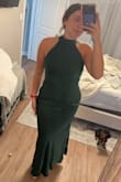I absolutely loved my dress. It fit perfectly. The zipper is nice. The link is great. It's super flattering. The color was just as I thought it was going to be. The quality is great. It's not see-through neckline and also fit very well. I am wearing this as a bridesmaids dress and I'm super excited! Hopefully I'll be able to wear it to other vents as well as I could dress it up or down. The wedding is outside, and this is a super breathable fabric as well. - Samantha A.