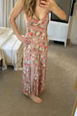 Colorful, fun, flirty, sexy dress! Very easy to zip up and the adjustable straps make it good for various body types. - Karni H.