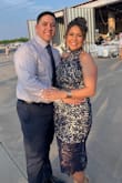 Loved it. Inner lining is very secure. Figure flattering and def got compliments all wedding long! Classy and sexy at the same time. One of those dresses that works so well in any semi-formal situation. No stretch, so order the true size to your measurements. Definitely recommend - Erica A.