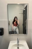 I wanted a cute pinkish top to wear for my birthday (casual bar outing) this year. This shirt was perfect. I love the off the shoulder look and this is a unique strap design. I usually wear a medium, but only small was in stock when I purchased. The shirt fit fine, but I wouldn't recommend sizing down, your normal size should work just fine. - Krystal N.