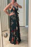 I ordered a small, and it fit perfectly. I'm 5'6" and the length is perfect wearing 2" heels. I haven't worn it out yet, only tried it on, but the fabric moves so beautifully. It's exactly what I was looking for. - Joy S.