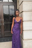 I absolutely loved this dress. Everything about it was perfect. It fit me really well and was extremely comfortable while also being extremely beautiful. - Khalia C.