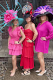 I wore this dress to the track for the Kentucky Derby. It was lovely and comfortable. I needed a bit more structure in the bust area, but it worked. - Amy W.