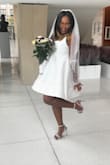 I knew I wanted something kind of retro and this absolutely fit the bill. Loved my dress! - Sasha W.