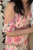 My boyfriend picked this dress out for a Derby Party that we attended. It had the perfect amount of cleavage to feel sexy but still be appropriate for the setting; a beautiful tapered length, and the cold shoulder details with the frill sleeves were absolutely stunning. Most comfortable dress! - Jennifer B.